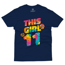 This girl is now 11 - Birthday t-shirt (Κοντομάνικο Παιδικό) This girl is now 11 - Birthday t-shirt (Κοντομάνικο Παιδικό)
